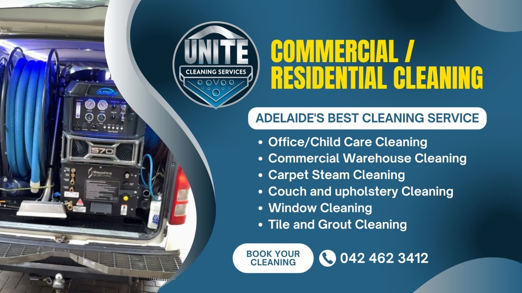 Cover photo of Unite Commercial Cleaning - Commercial cleaning Adelaide | Office cleaning Adelaide
